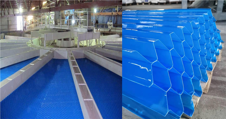 Tube Settler Media voor afvalwaterbehandeling