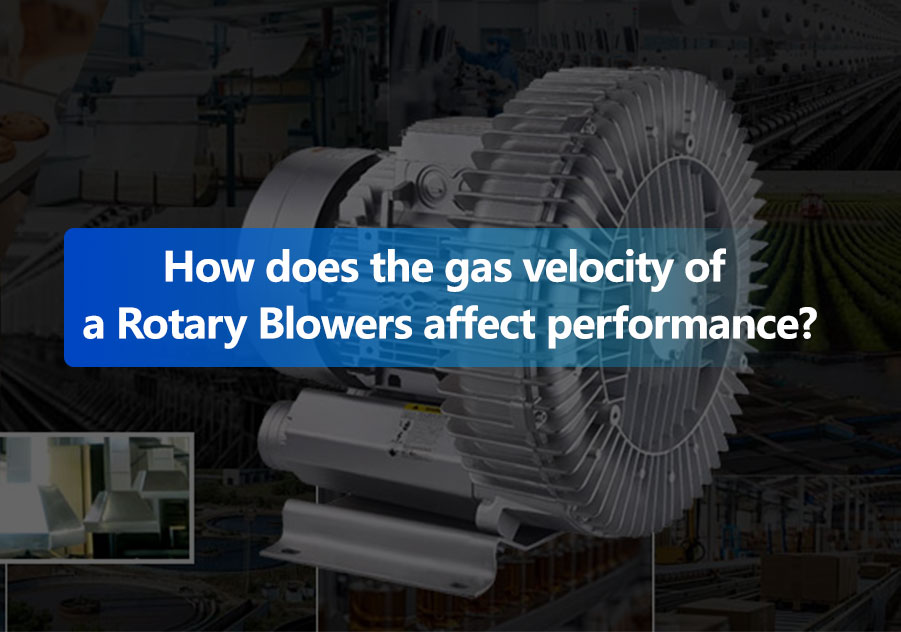 Hoe beïnvloedt de gassnelheid van een roterende ventilator de prestaties?